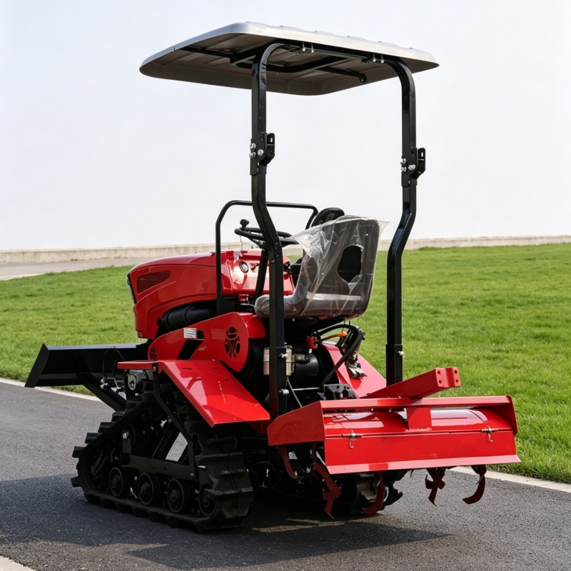 Farming Agriculture Machine - Geoptimaliseerde 2026 Hot-Selling Crawler Rotorkopeg, Allround-Scenariogeschikte
