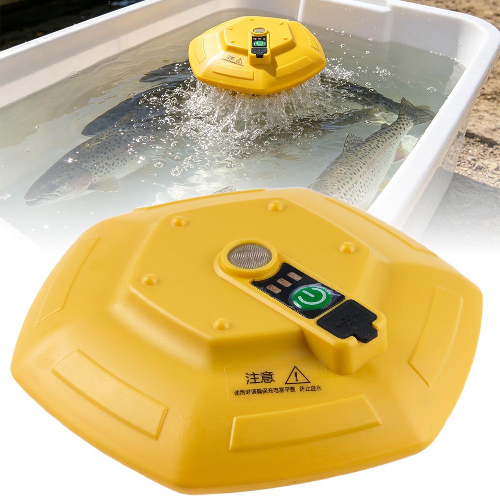 Fish Pond Aerator - Draagbare drijvende visbak zuurstofpomp, 3000mAh oplaadbare