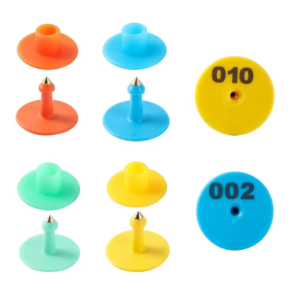 Livestock Ear Tag - 100 stuks varkensorenmerken met nummers 001-100,