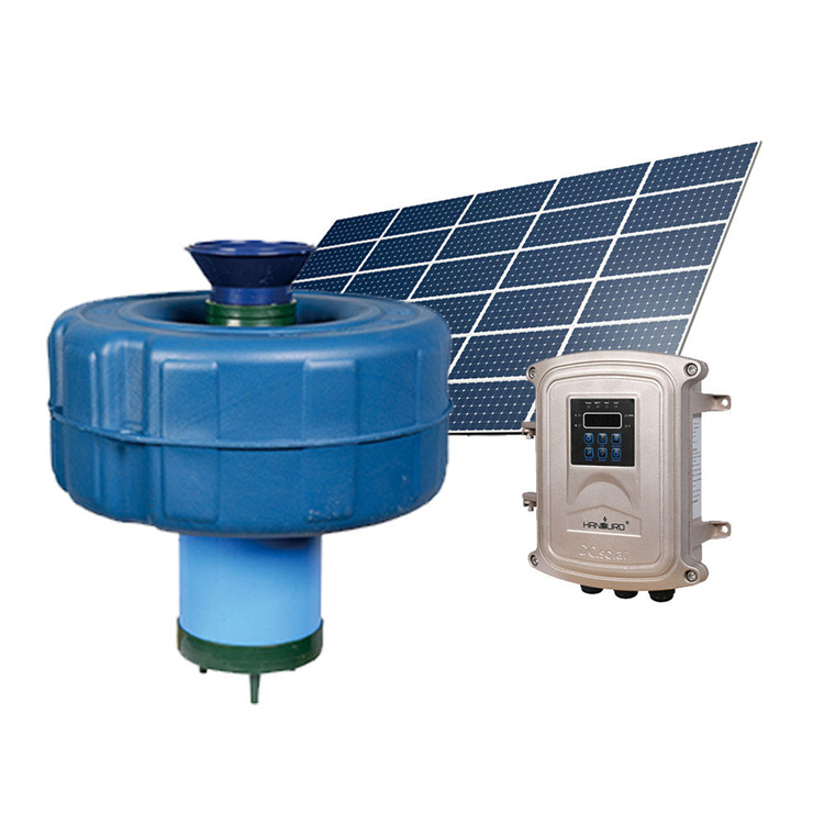 Fish Pond Aerator - Zonne-aangedreven beluchter met impulser voor viskwekerijen,