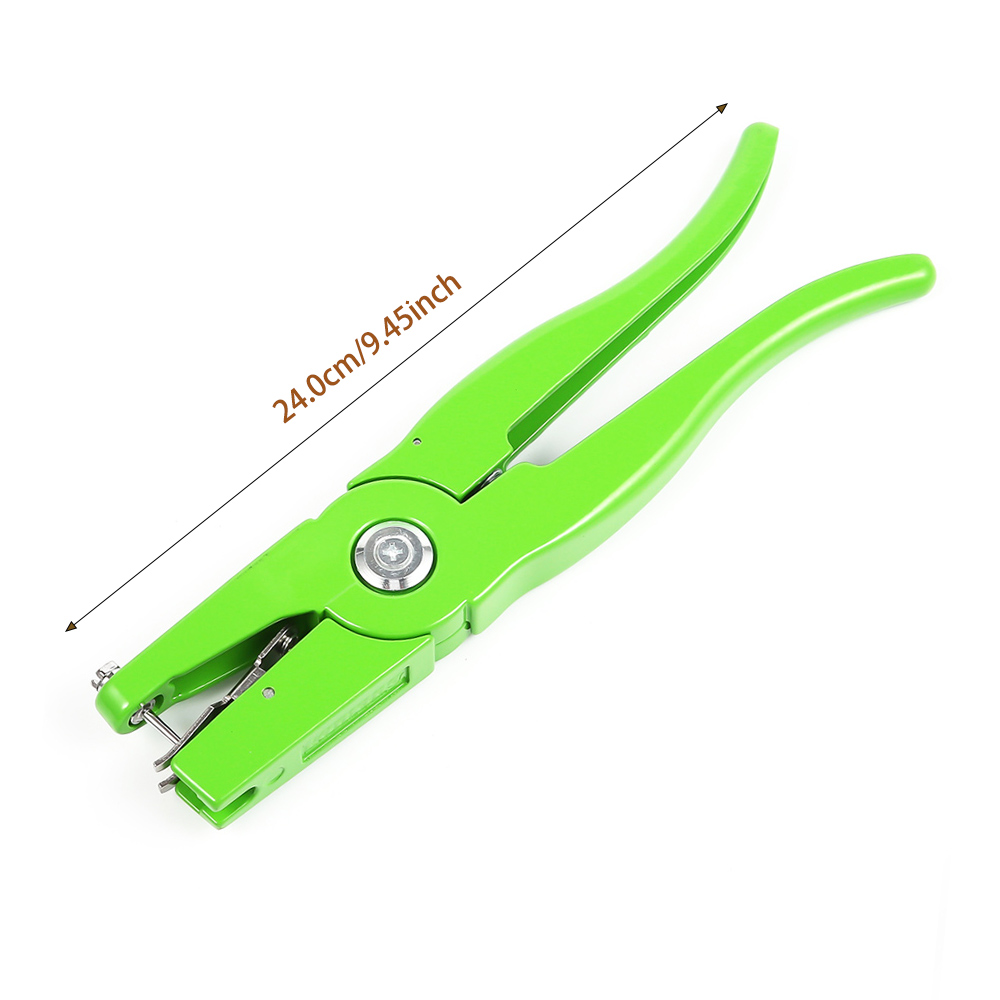 Livestock Ear Tag - Oormerkpincet voor vee, controleapparaat, metalen oorpenklem,