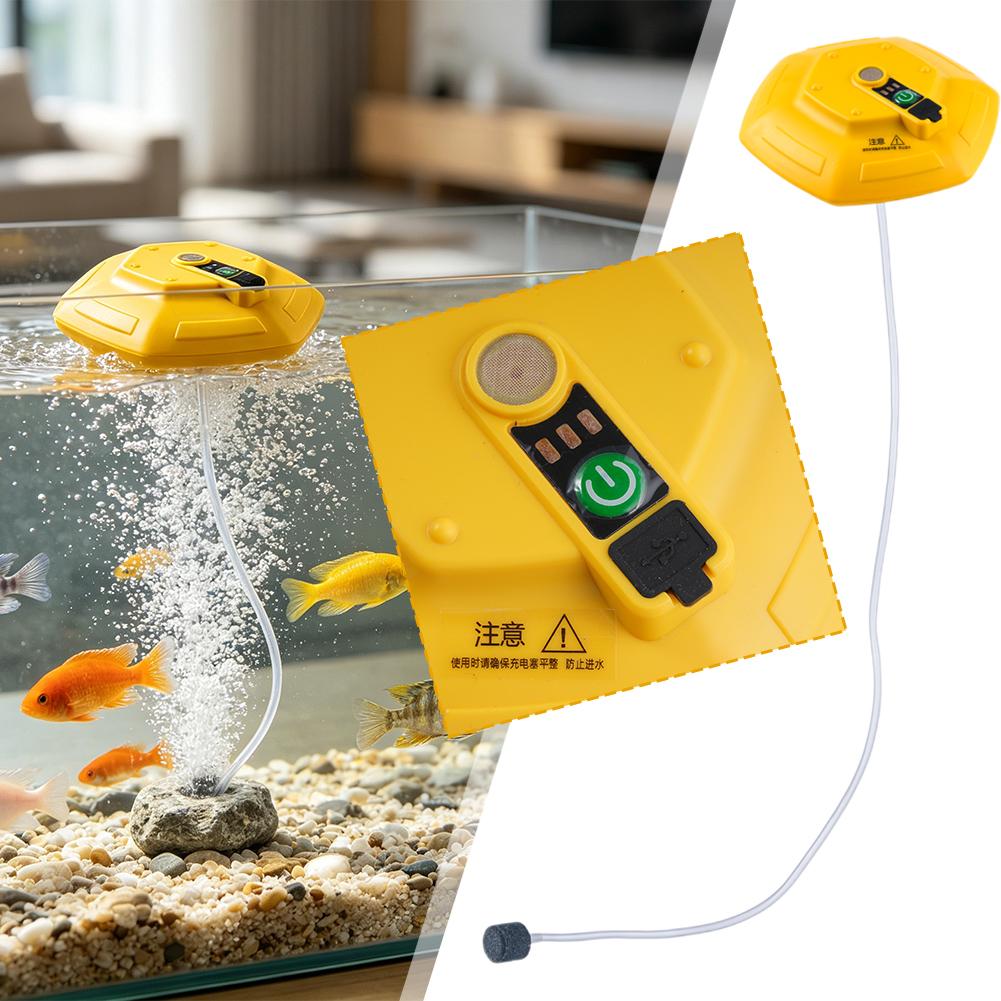 Draagbare, oplaadbare USB-zuur - Fish Pond Aerator recensie en prijs