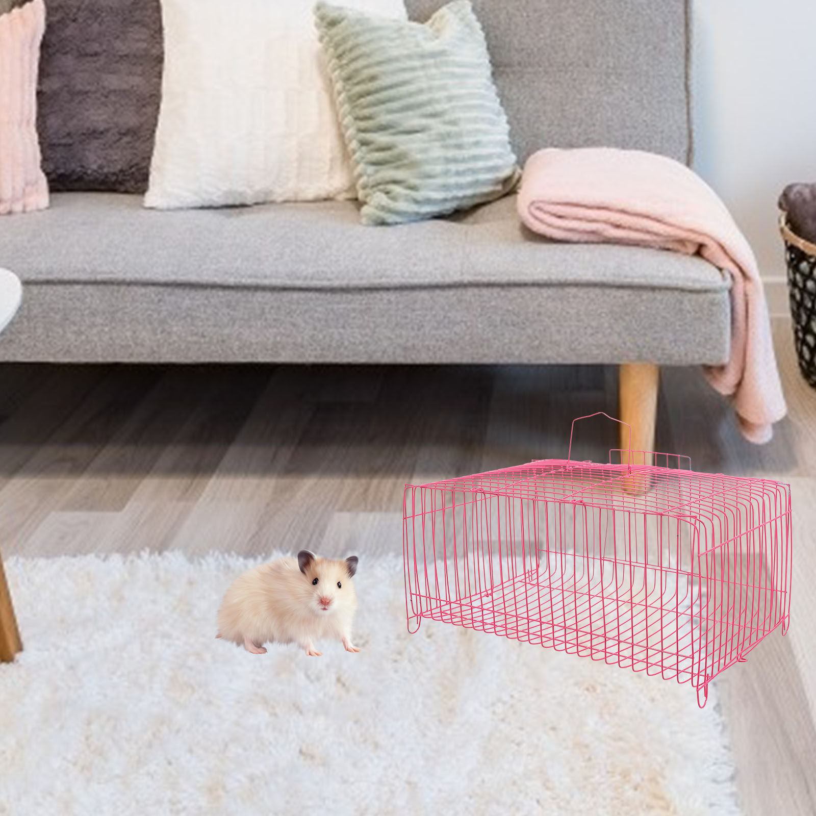 Draagbare handzame vogelkooi v - Rabbit Cage Wire recensie en prijs