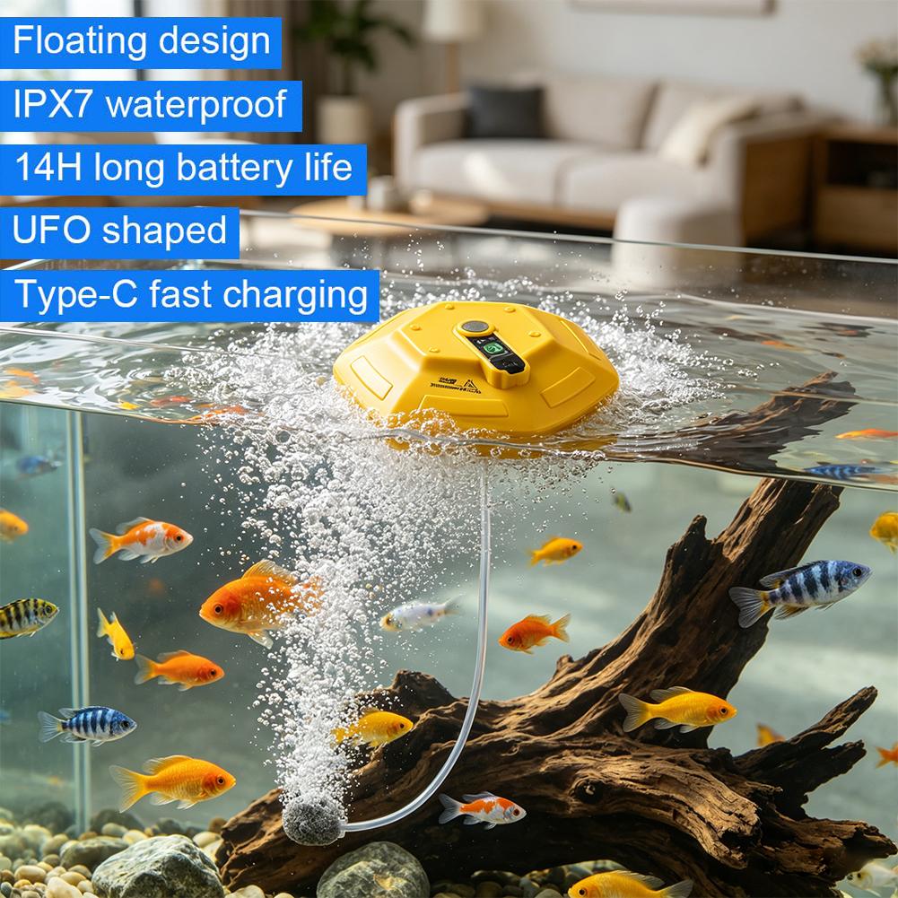 Draagbare drijvende visbak zuu - Fish Pond Aerator recensie en prijs