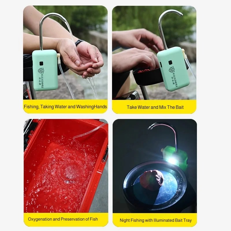Draagbare USB oplaadbare elekt - Fish Pond Aerator recensie en prijs