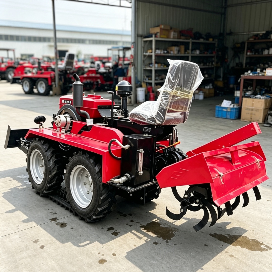 Aangepaste 4-wiel 4WD rotorkop - Farming Agriculture Machine recensie en prijs