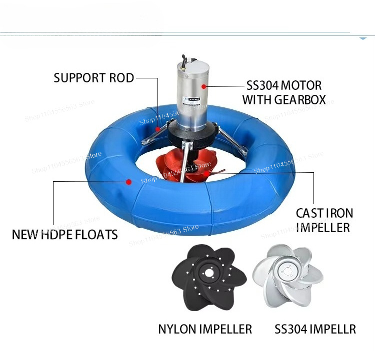 RVS vis- en garnalenvijverbelu - Fish Pond Aerator recensie en prijs