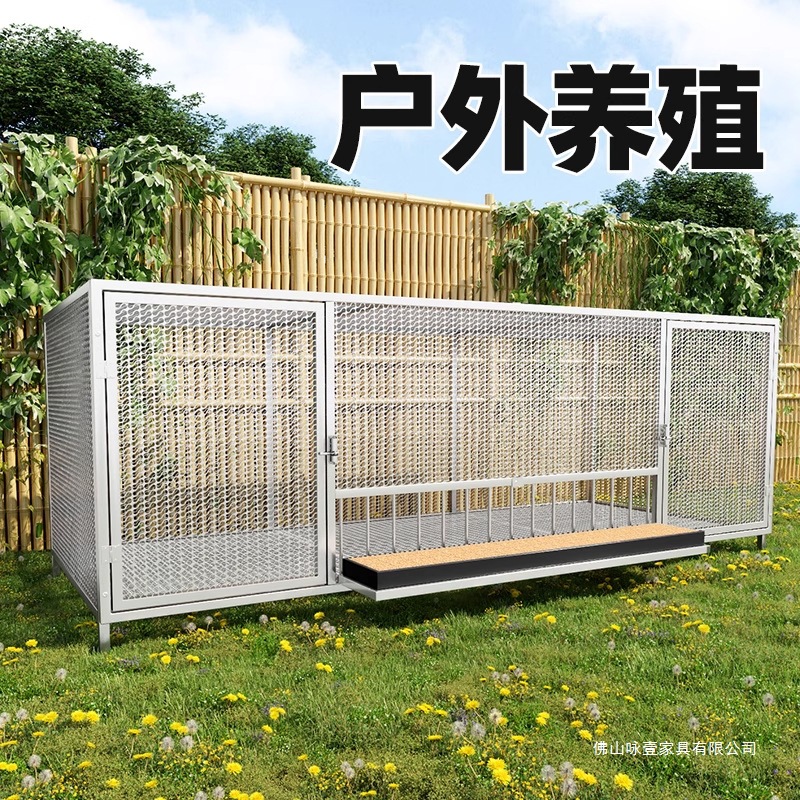 Buitenkooi voor kippen en eend - Rabbit Cage Wire recensie en prijs