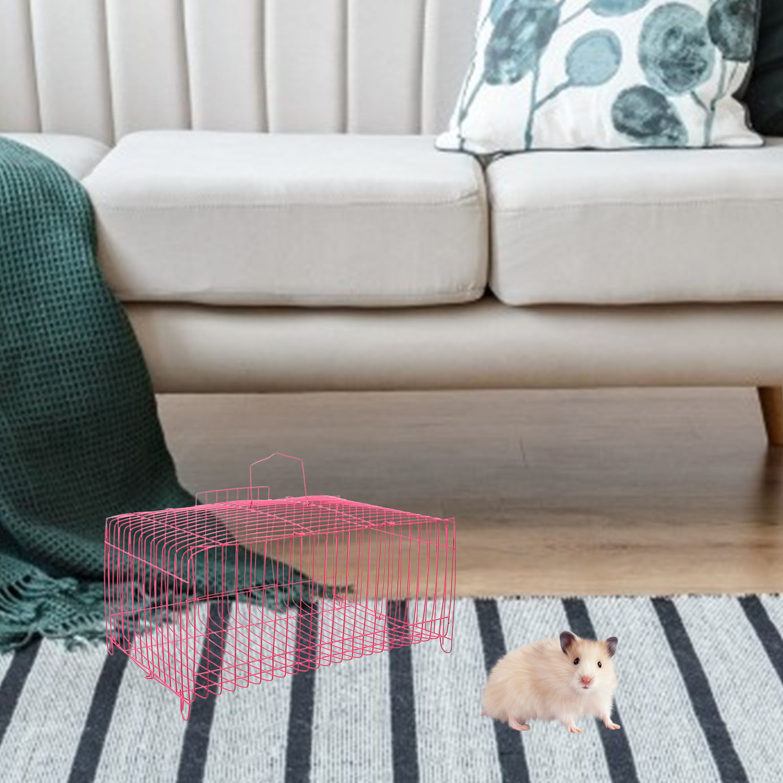 Draagbare handtas voor vogels, - Rabbit Cage Wire recensie en prijs