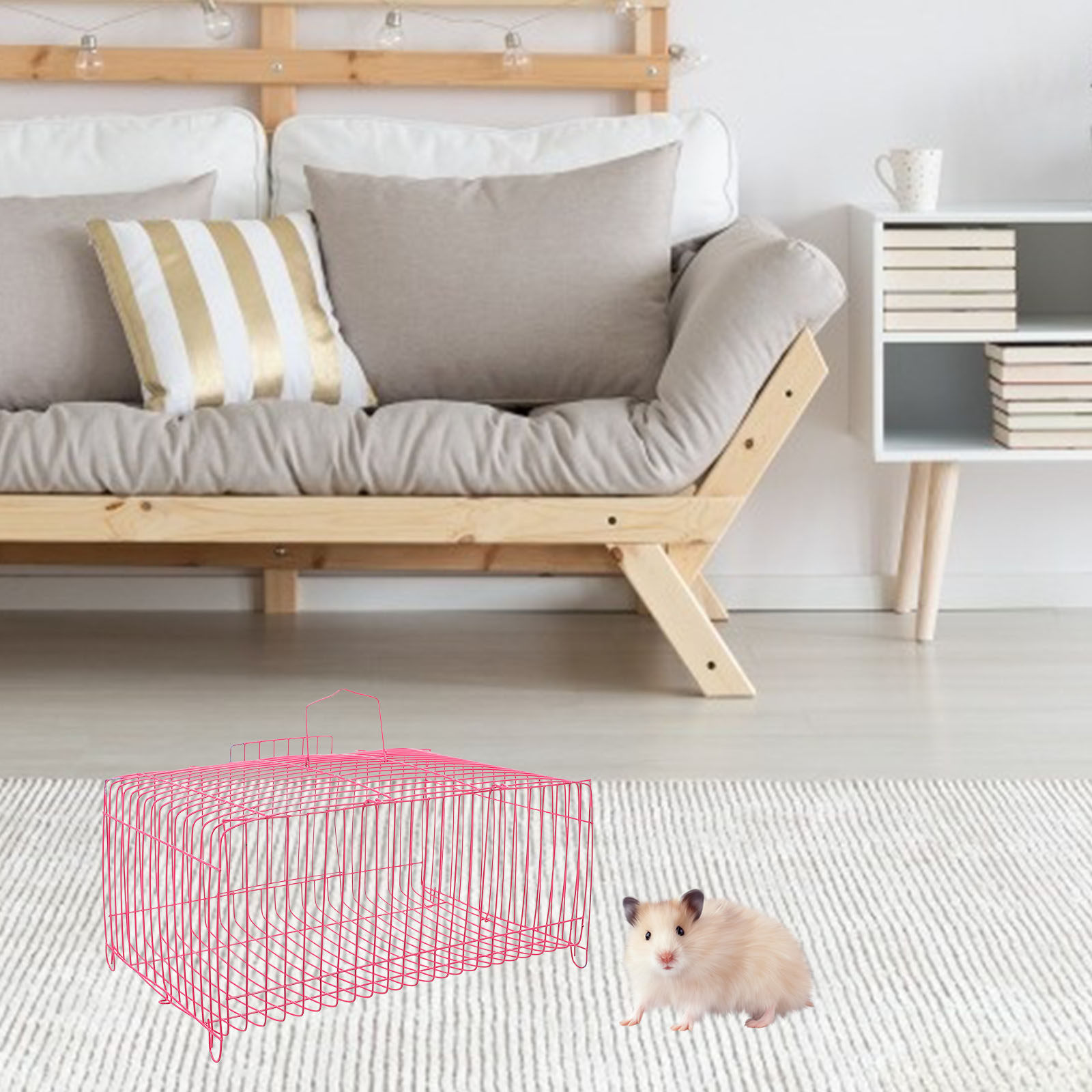 Draagbare handtas voor vogels, - Rabbit Cage Wire recensie en prijs