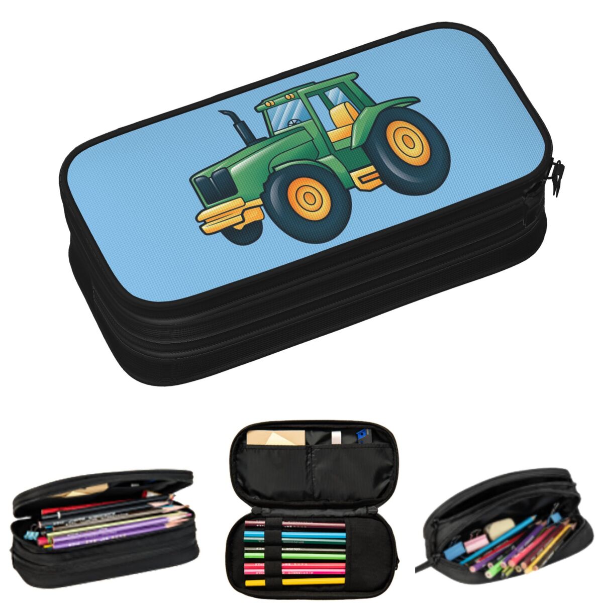 Cartoon landbouwtractor op de  - Agriculture Farming Cartoon recensie en prijs